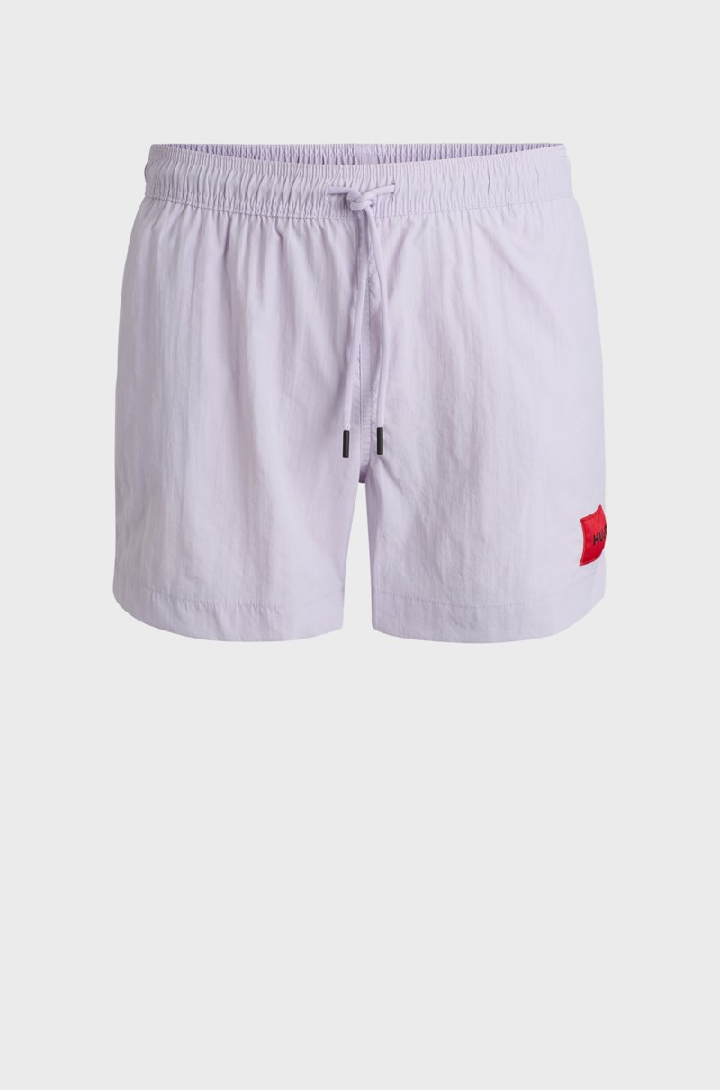 Hugo Boss Bañador tipo shorts con forro integral y etiqueta con logo roja