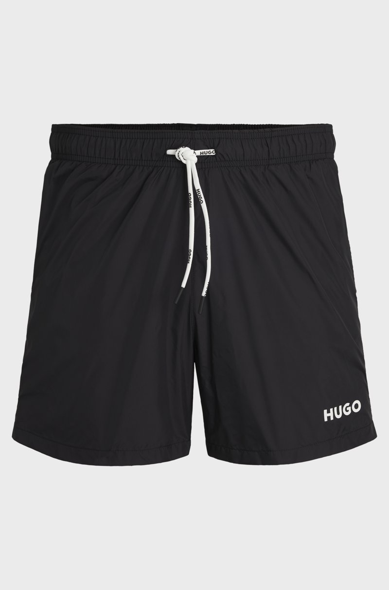 Hugo Boss Bañador Tipo Shorts Con Forro Integral Y Logo En Contraste