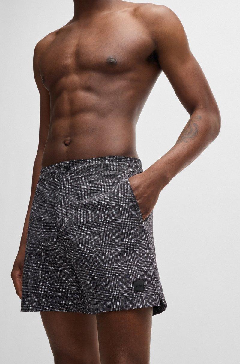 Hugo Boss Bañador Tipo Shorts De Secado Rápido Con Estampado De Monograma
