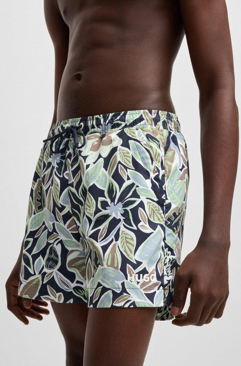 Hugo Boss Bañador Tipo Shorts De Secado Rápido Con Estampado Integral