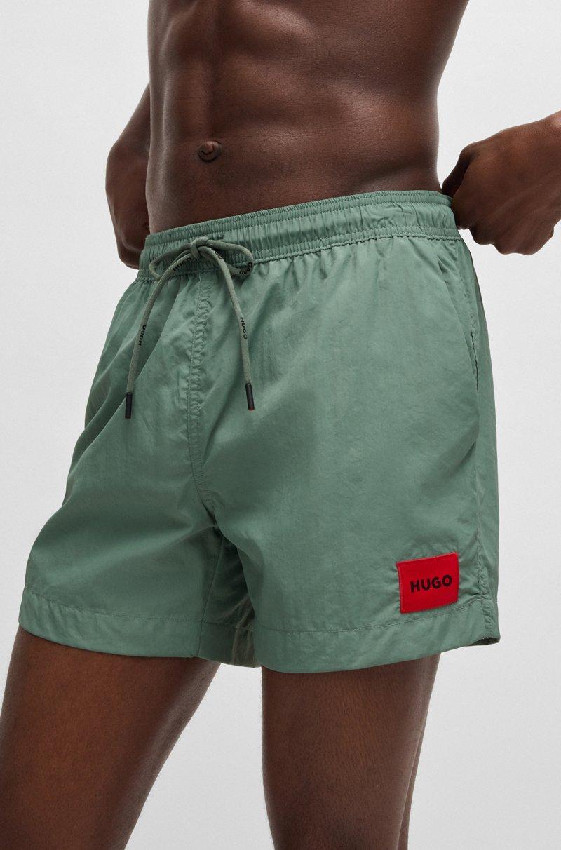 Hugo Boss Bañador Tipo Shorts De Secado Rápido Con Etiqueta Con Logo