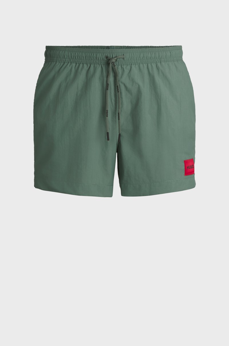 Hugo Boss Bañador Tipo Shorts De Secado Rápido Con Etiqueta Con Logo