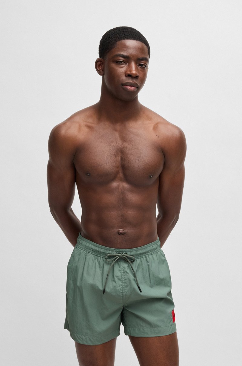 Hugo Boss Bañador tipo shorts de secado rápido con etiqueta con logo