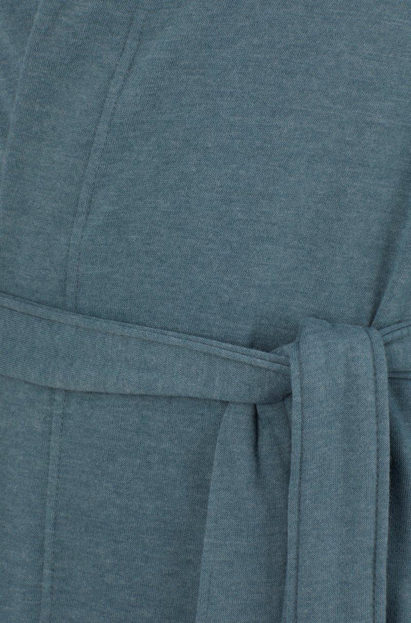 Hugo Boss Batín Azul Con Capucha Y Estampado De Logo En Las Mangas