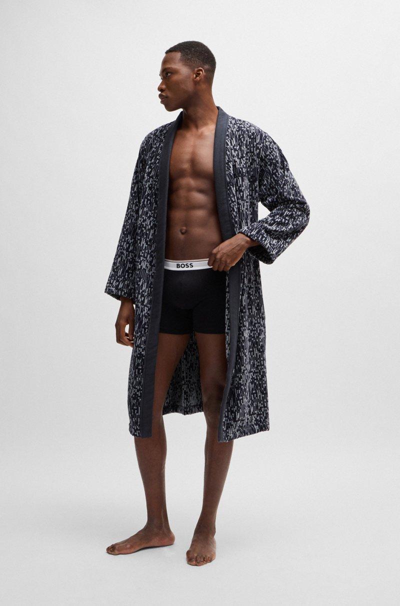 Hugo Boss Batín De Jacquard De Algodón Con Logo Bordado