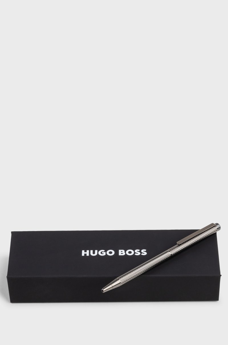 Hugo Boss Bolígrafo De Metal Pesado Con Diseño Grabado