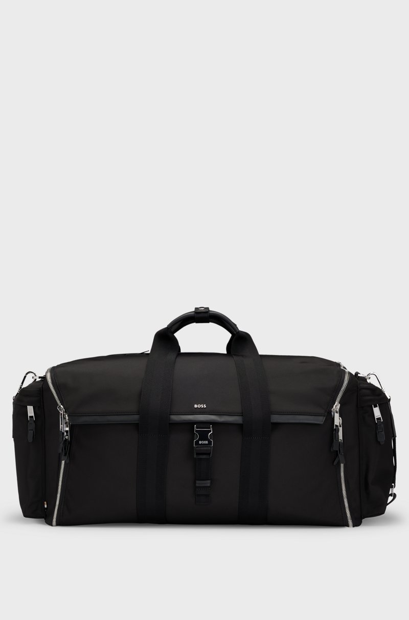 Hugo Boss Bolsa de viaje con compartimento para trajes con cremallera