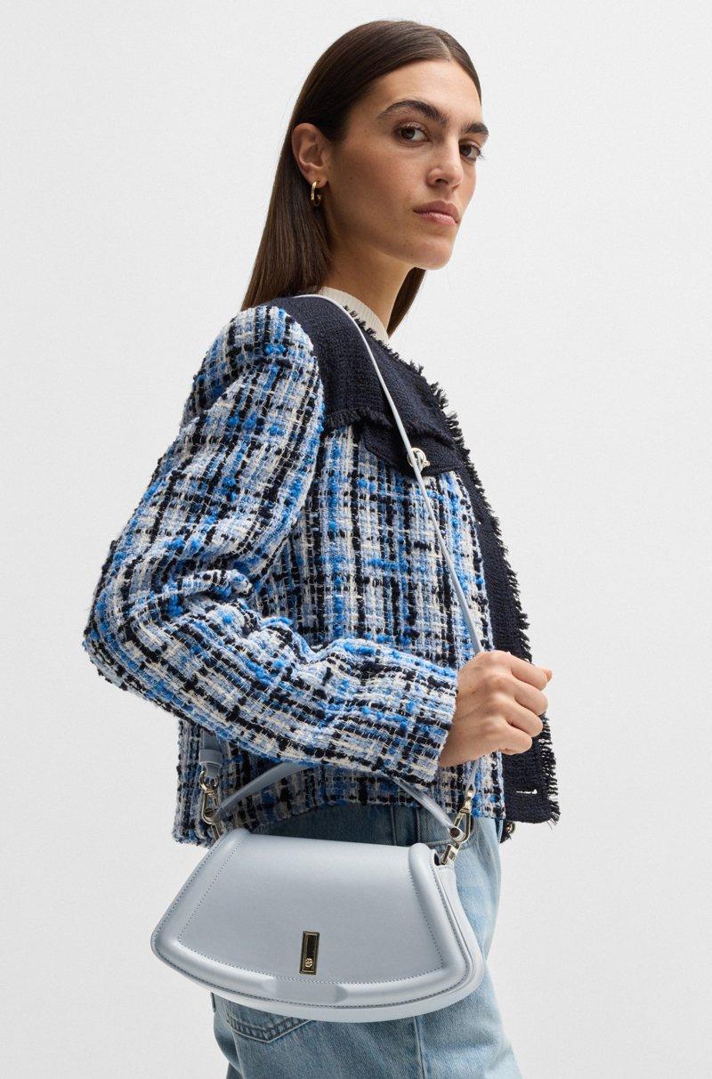 Hugo Boss Bolso Bandolera Ariell De Piel Con Herrajes De Monograma Double B