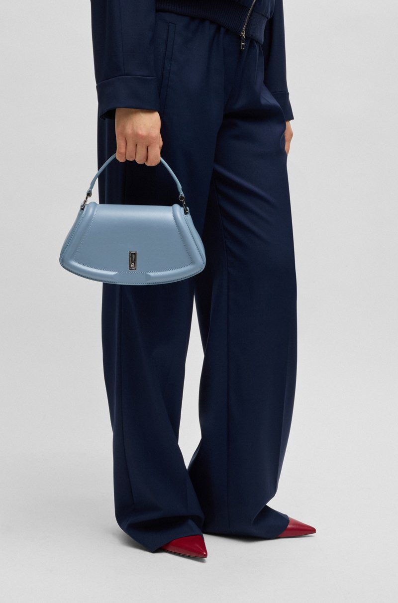 Hugo Boss Bolso Bandolera Ariell De Piel Con Herrajes De Monograma Double B