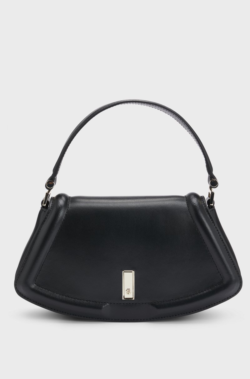 Hugo Boss Bolso bandolera Ariell de piel con herrajes de monograma Double B