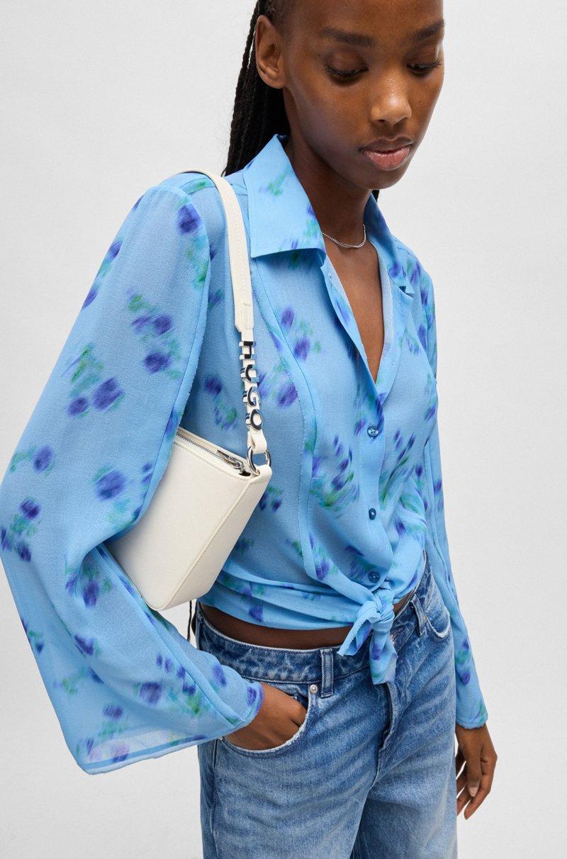 Hugo Boss Bolso Bandolera De Piel Sintética Con Logo En La Correa