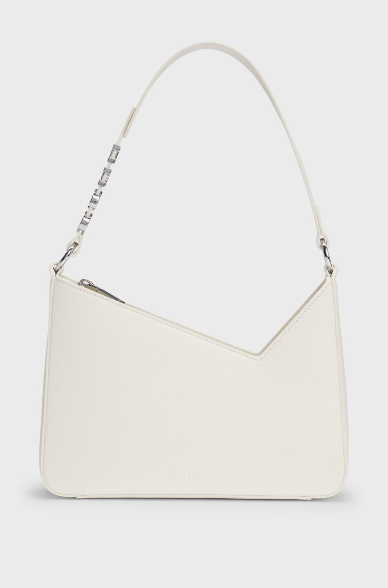 Hugo Boss Bolso bandolera de piel sintética con logo en la correa