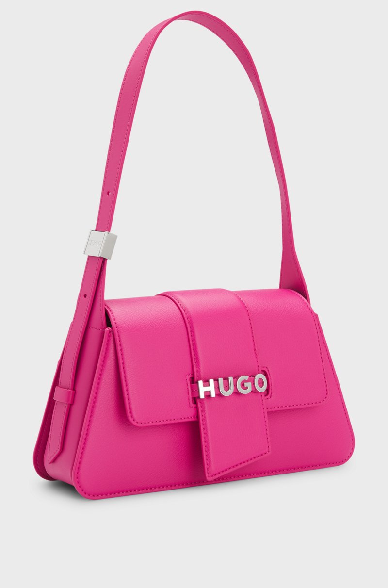 Hugo Boss Bolso Bandolera De Piel Sintética Con Logo Metálico