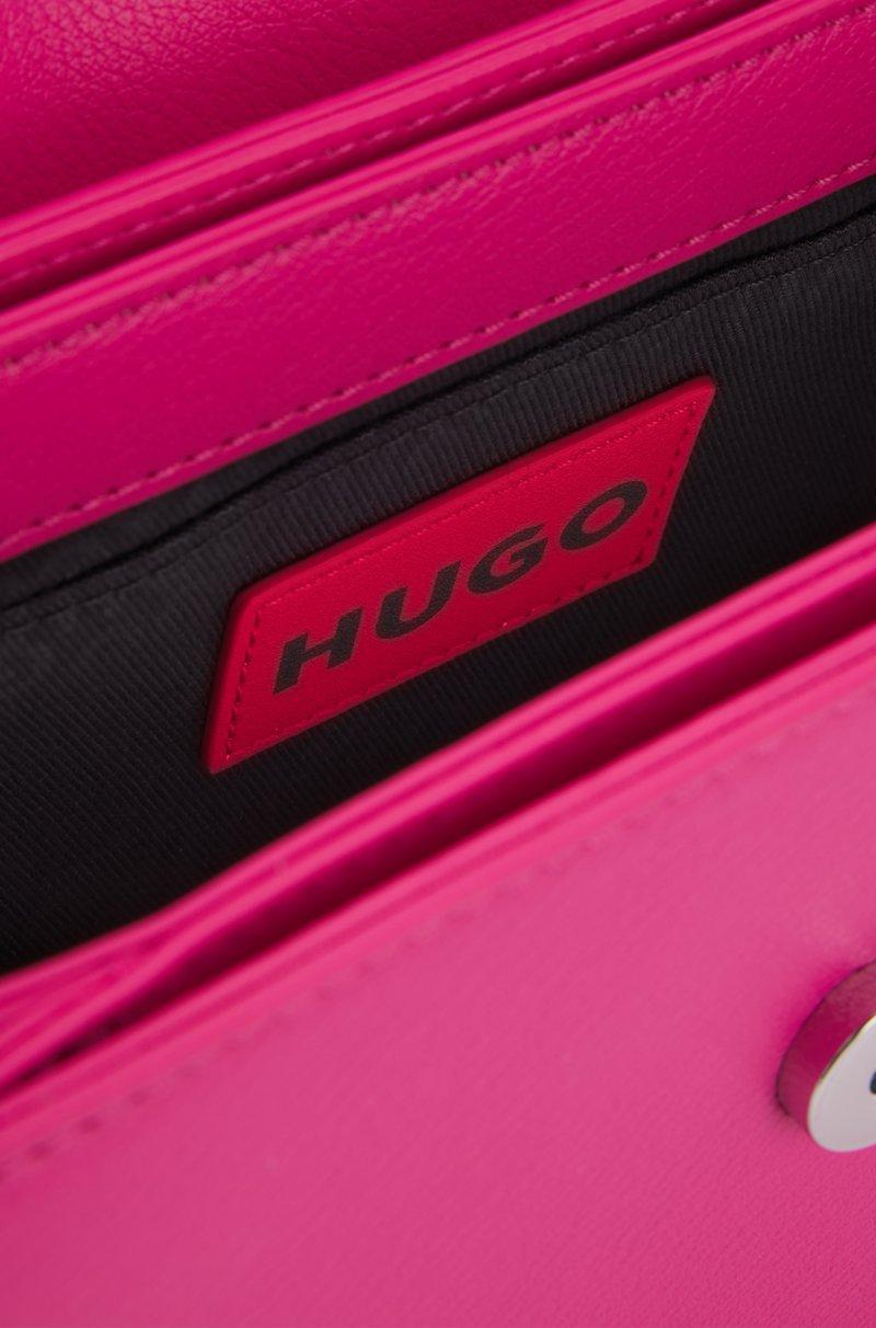 Hugo Boss Bolso Bandolera De Piel Sintética Con Logo Metálico