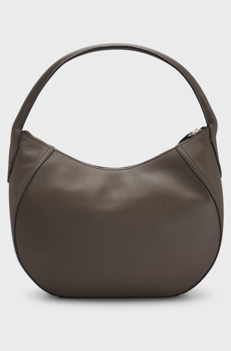 Hugo Boss Bolso Bandolera En Piel Granulada Con Letras De Logo