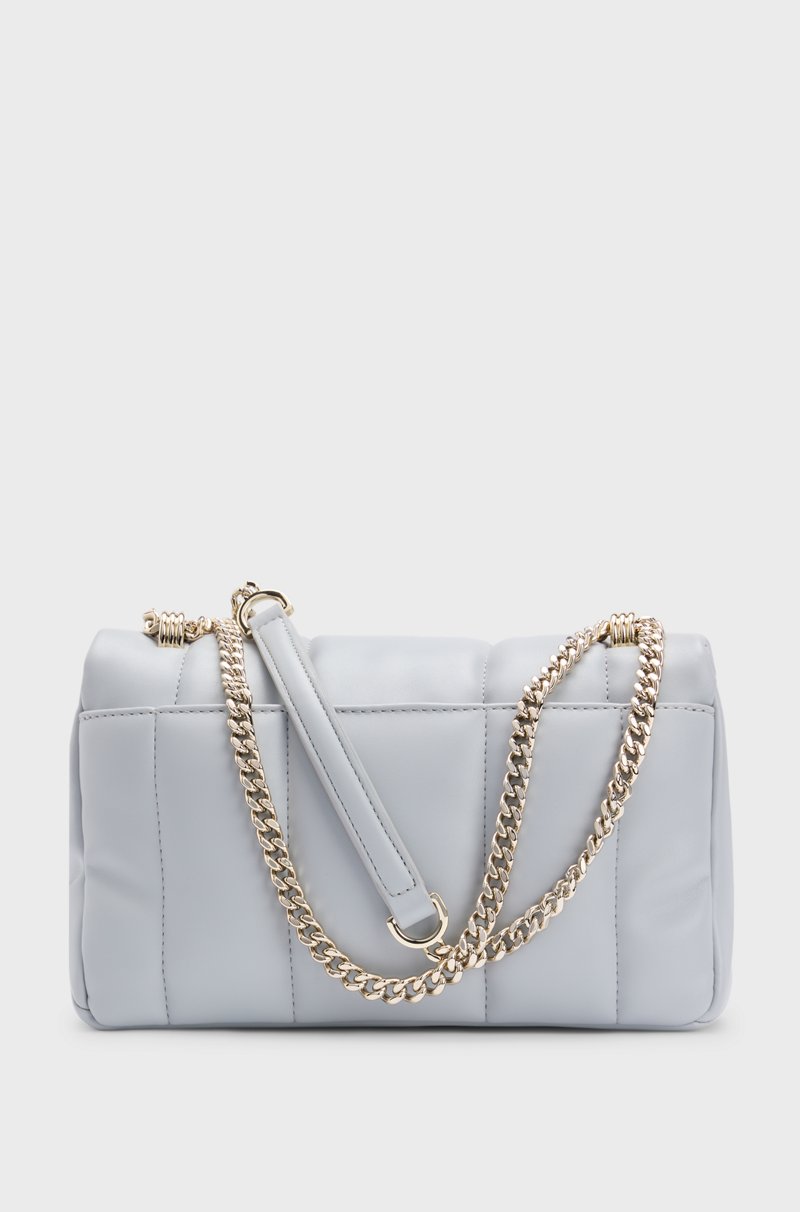 Hugo Boss Bolso Bandolera Guateado Con Monograma Double B Metálico