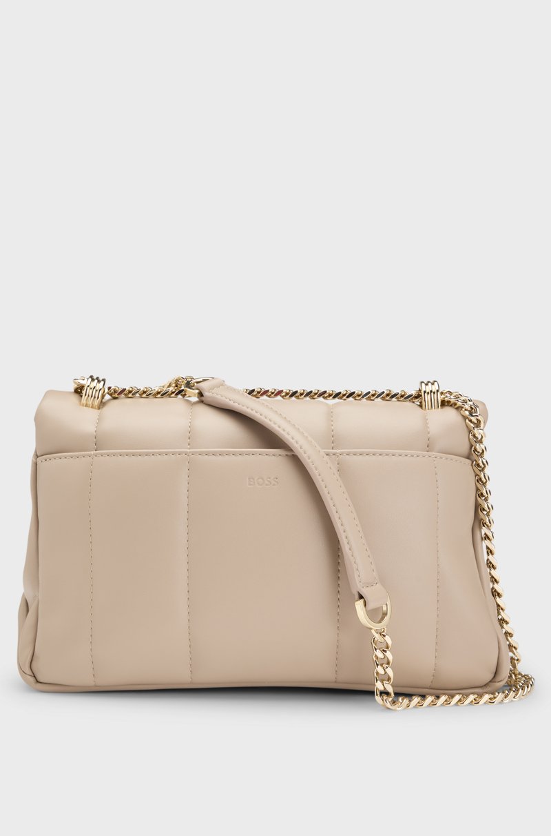 Hugo Boss Bolso Bandolera Guateado Con Monograma Double B Metálico