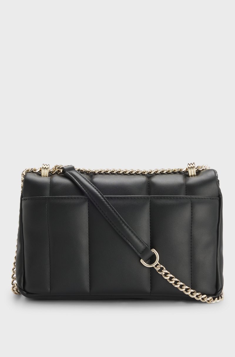 Hugo Boss Bolso Bandolera Guateado Con Monograma Double B Metálico