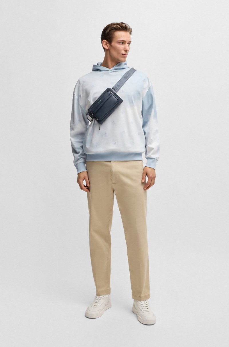 Hugo Boss Bolso Cruzado Con Estructura Y Ribetes De La Marca