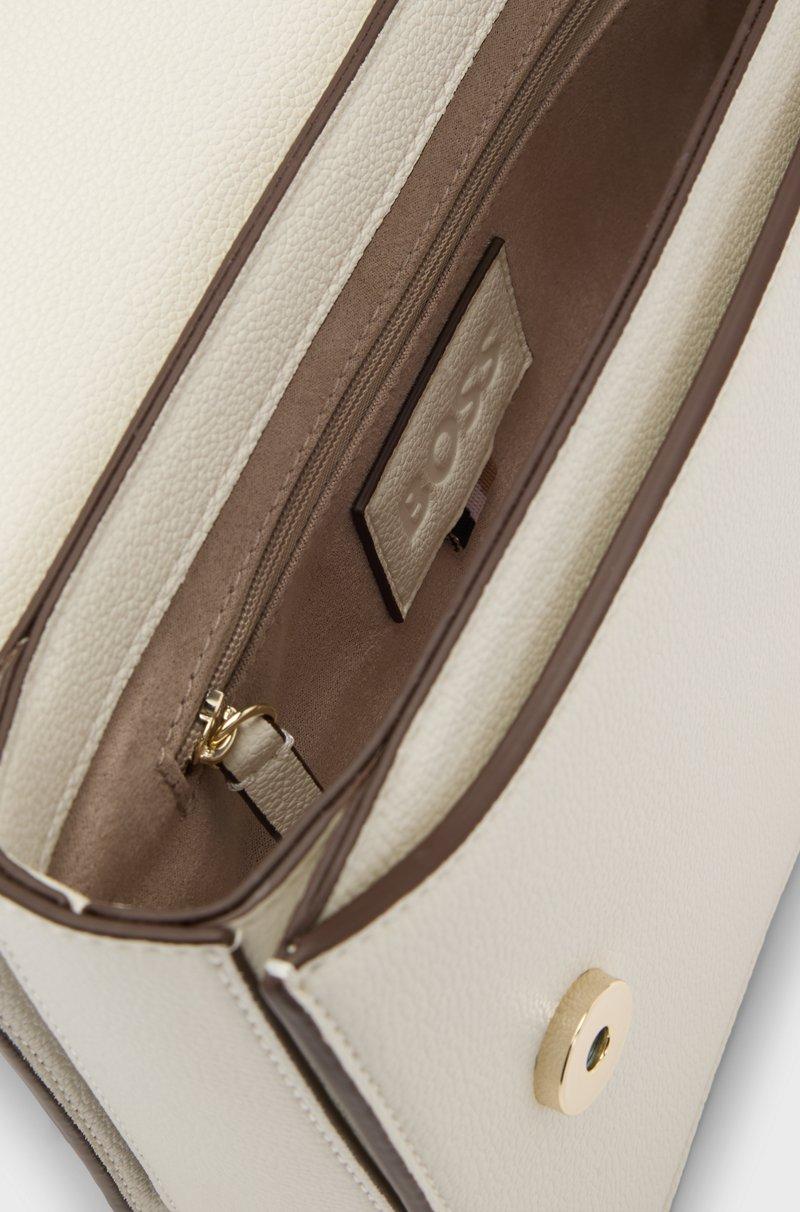 Hugo Boss Bolso Cruzado Granulado Con Monograma Double B