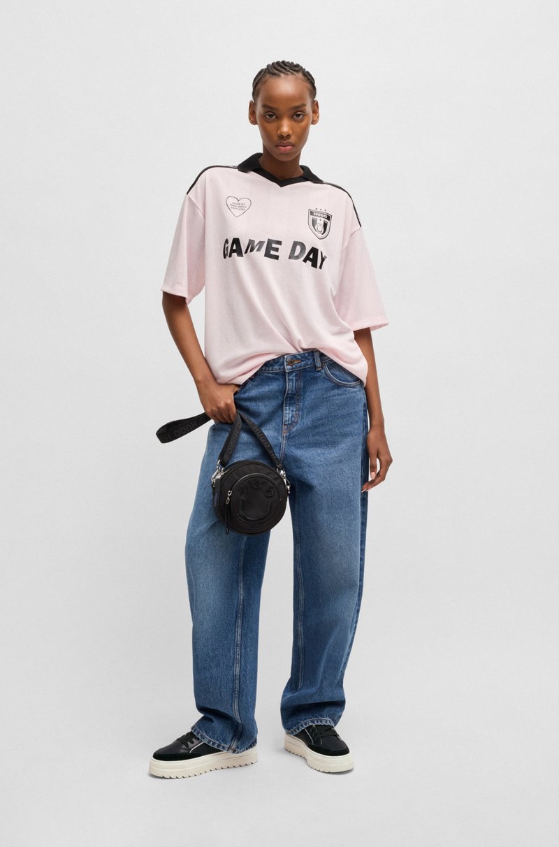 Hugo Boss Bolso De Bandolera Circular Con Logo Happy HUGO