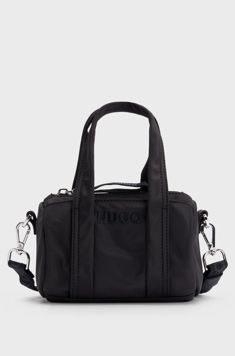 Hugo Boss Bolso de bandolera con logo bordado y cremallera de la marca