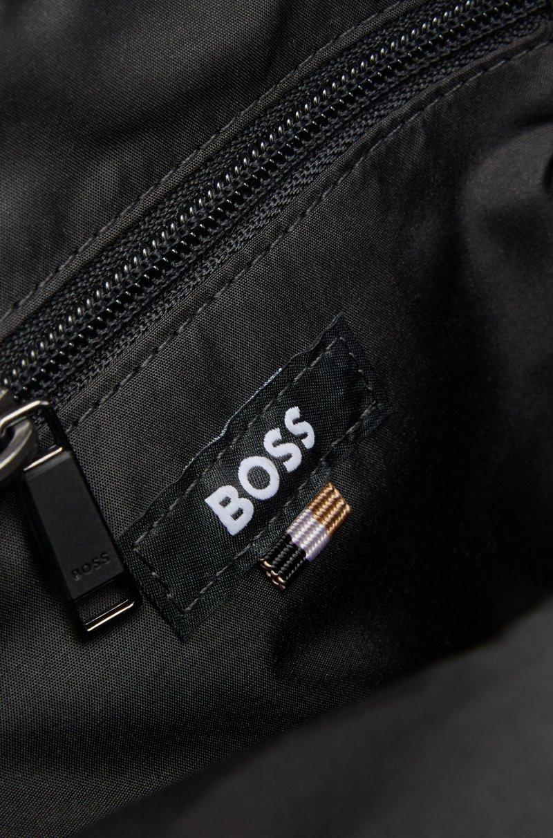 Hugo Boss Bolso De Bandolera Con Logo En Contraste Y Correa Con Raya De La Marca