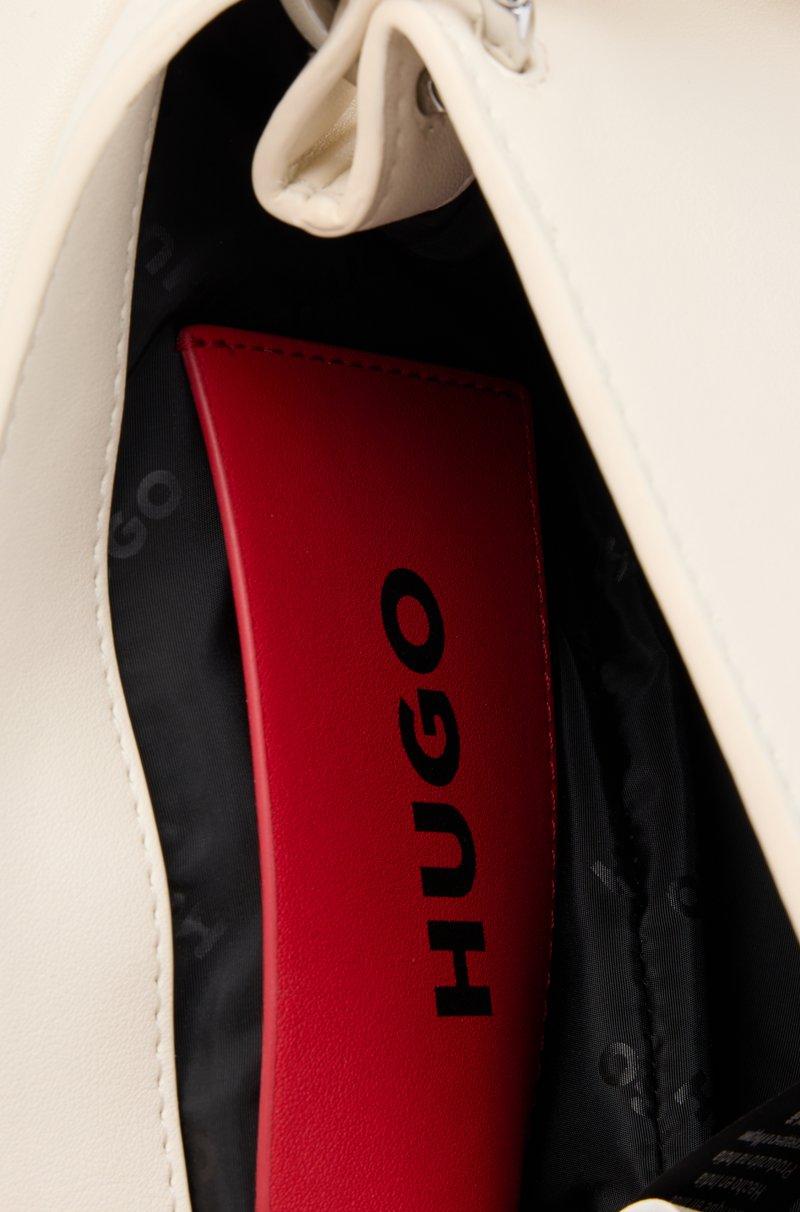 Hugo Boss Bolso De Bandolera De Piel Sintética Con Cierre De Logo Metálico