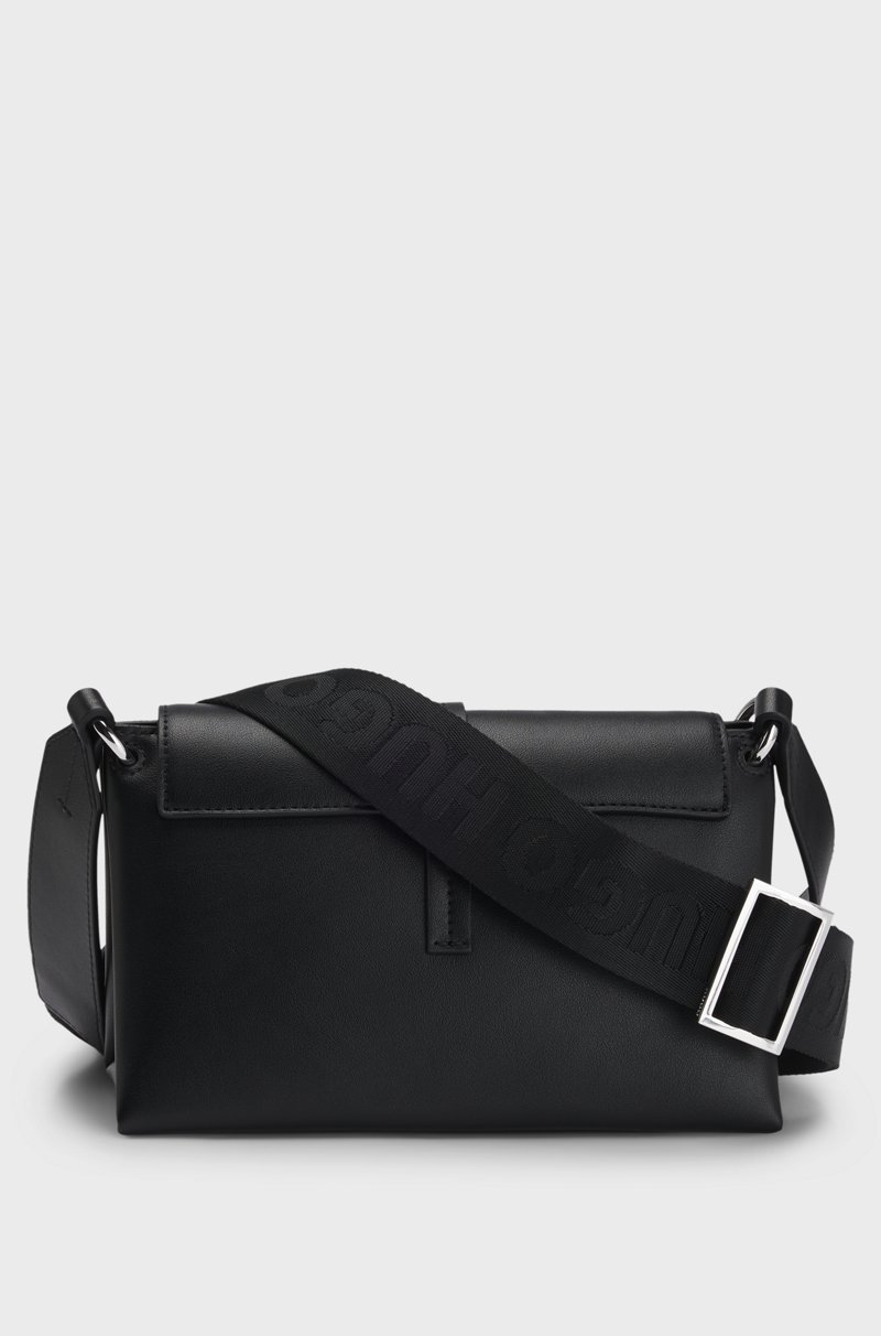 Hugo Boss Bolso De Bandolera De Piel Sintética Con Cierre De Logo Metálico