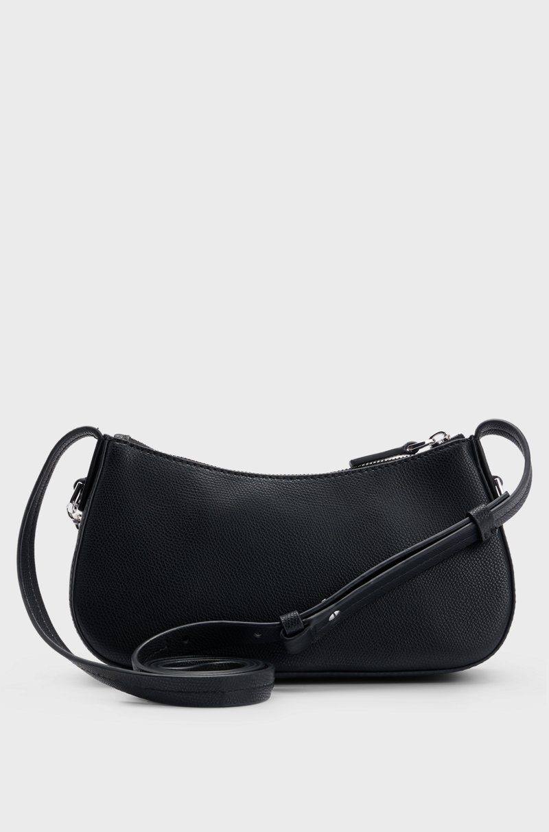 Hugo Boss Bolso De Bandolera De Piel Sintética Con Ribetes De Logos Y Bolso De Mano Desmontable