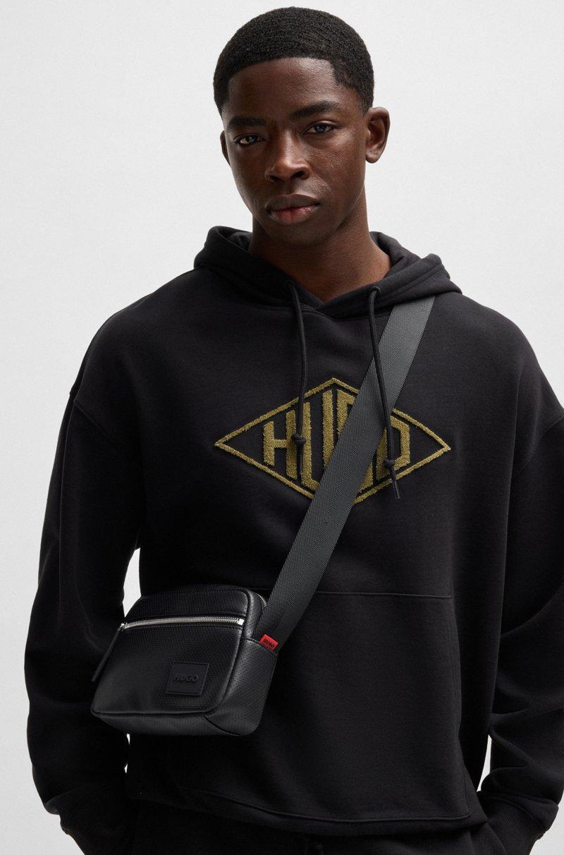 Hugo Boss Bolso De Bandolera En Piel Sintética Calada