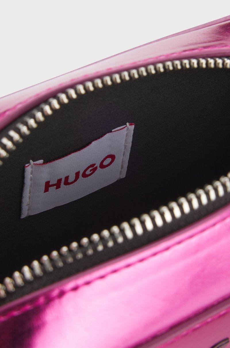 Hugo Boss Bolso De Mano Para Niños En Tejido Metalizado Con Logo En La Correa