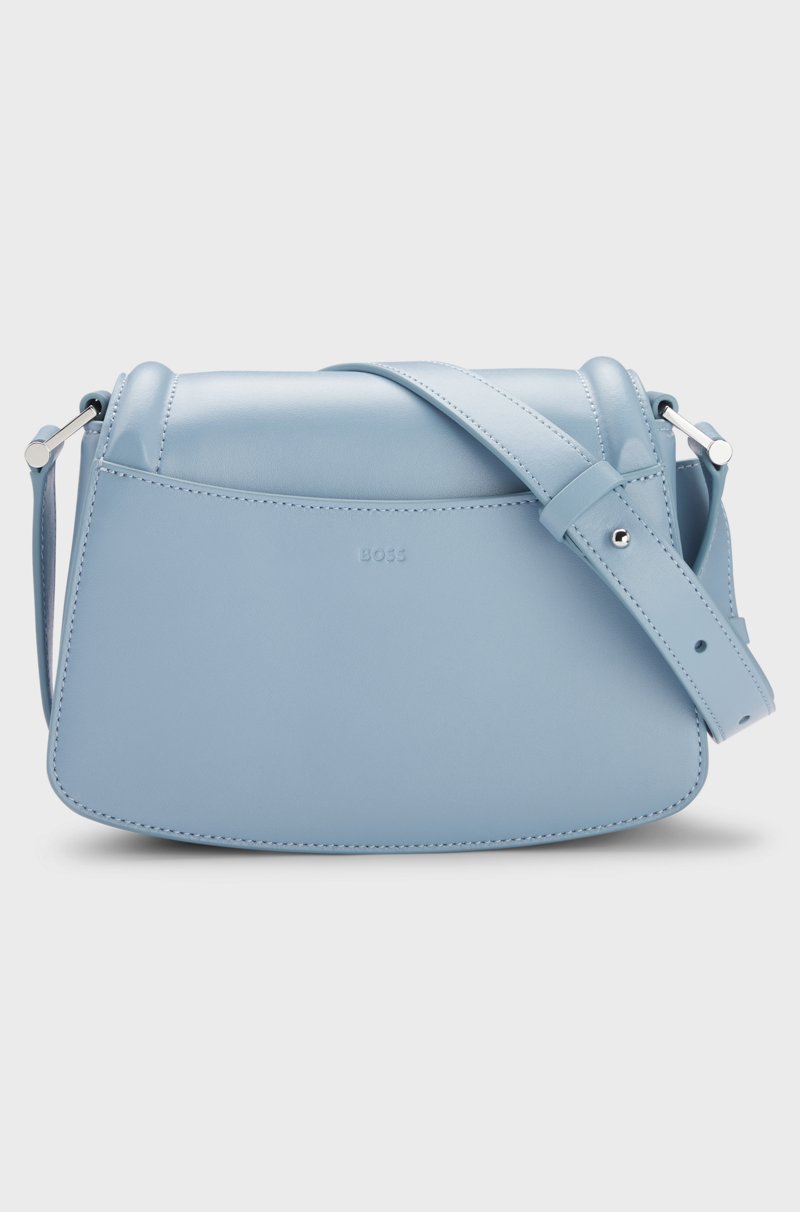 Hugo Boss Bolso De Piel Con Solapa Herrajes De La Marca Y Monograma