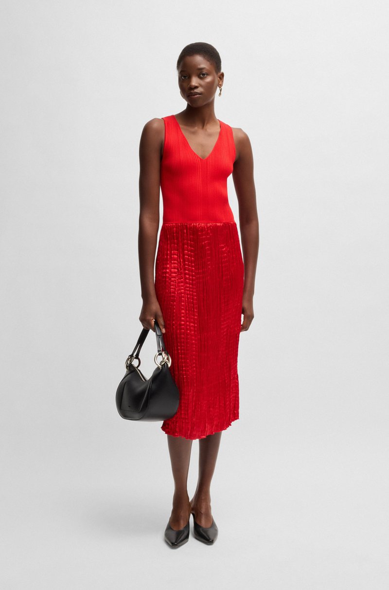 Hugo Boss Bolso Hobo De Piel Sintética Con Herrajes Entrelazados