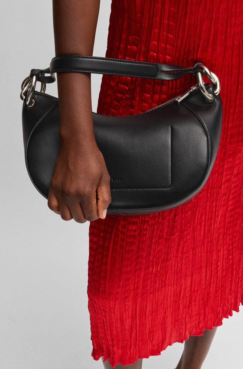 Hugo Boss Bolso Hobo De Piel Sintética Con Herrajes Entrelazados