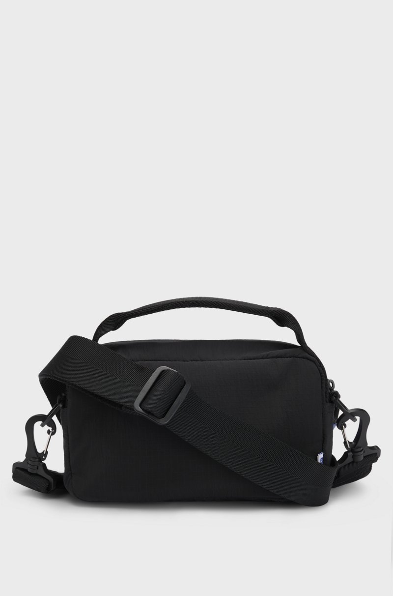 Hugo Boss Bolso Mensajero Con Etiqueta Con Logo Azul