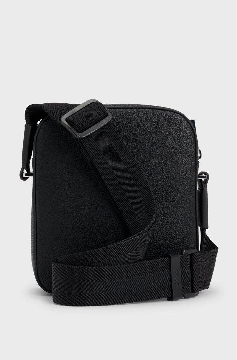 Hugo Boss Bolso Mensajero De Piel Sintética Granulada Con Detalle De Logo