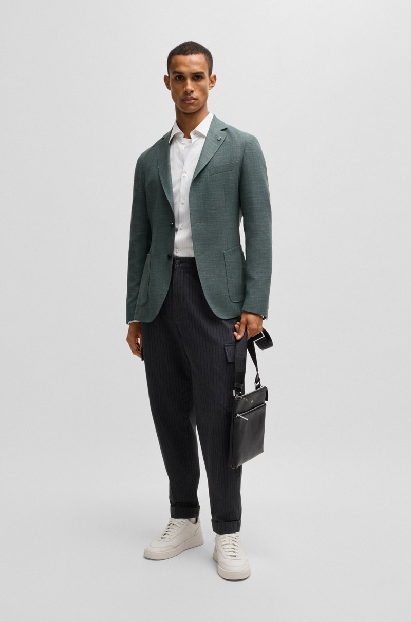 Hugo Boss Bolso Tipo Sobre Con Cierre De Cremallera Y Detalle De Logo