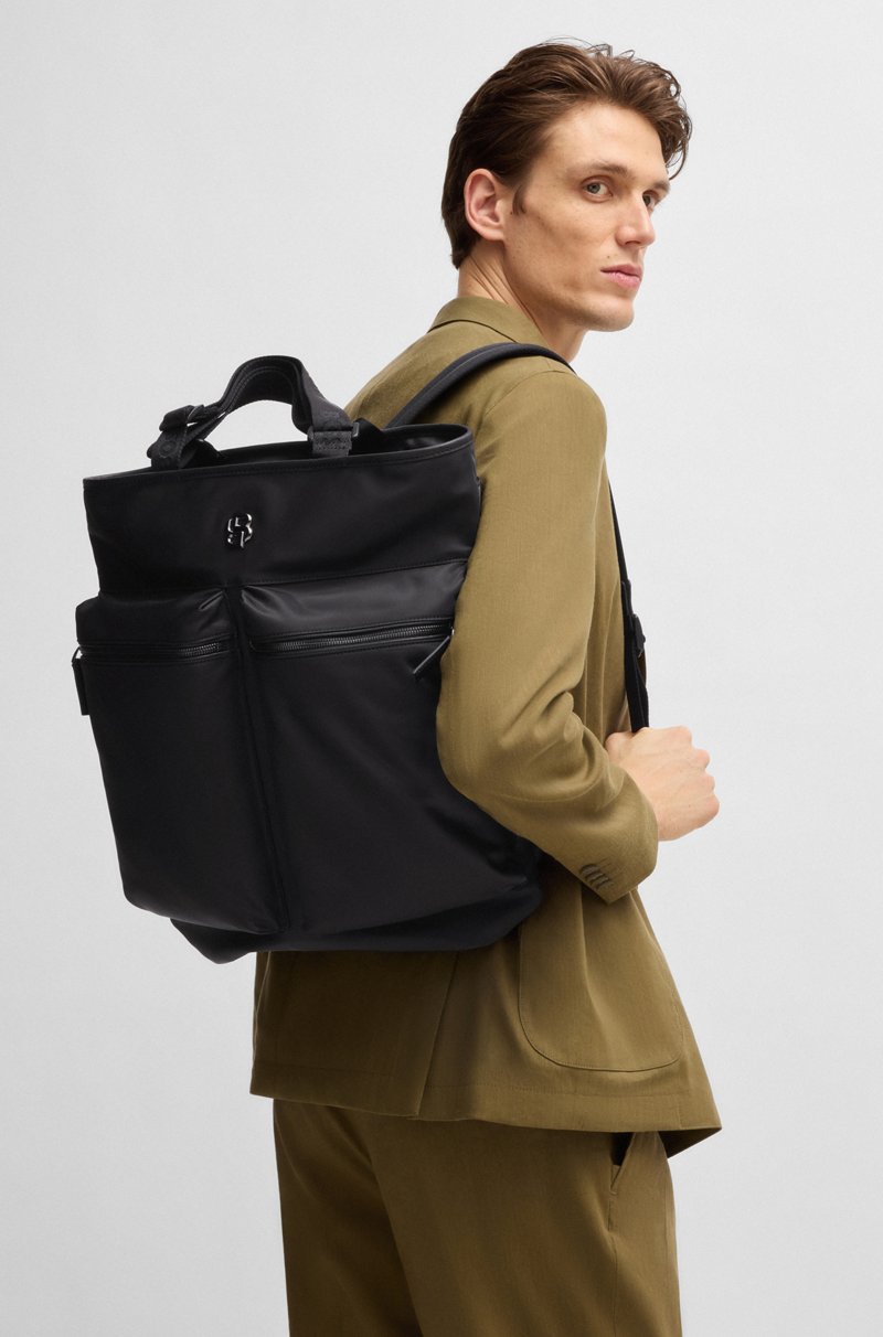 Hugo Boss Bolso Tote De Dos Bolsillos Con Correas Para El Hombro