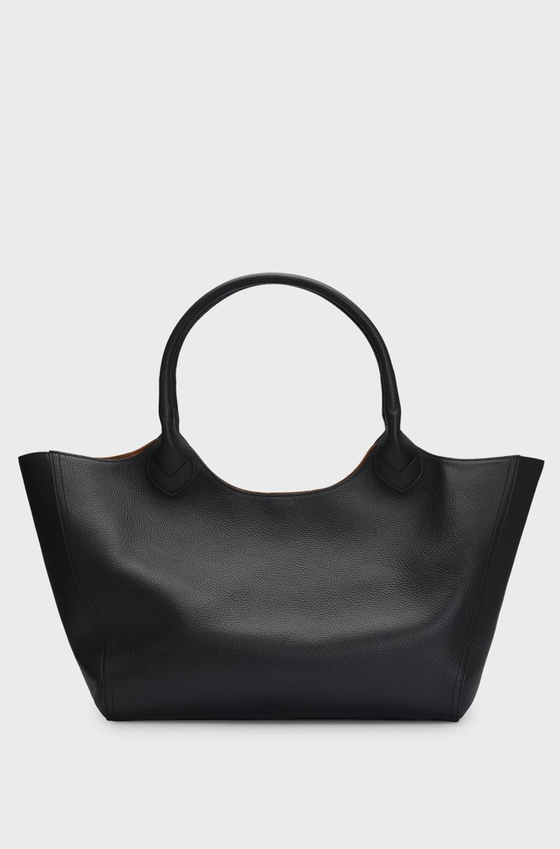 Hugo Boss Bolso Tote De Piel Granulada Con Letras De Logo Pulidas