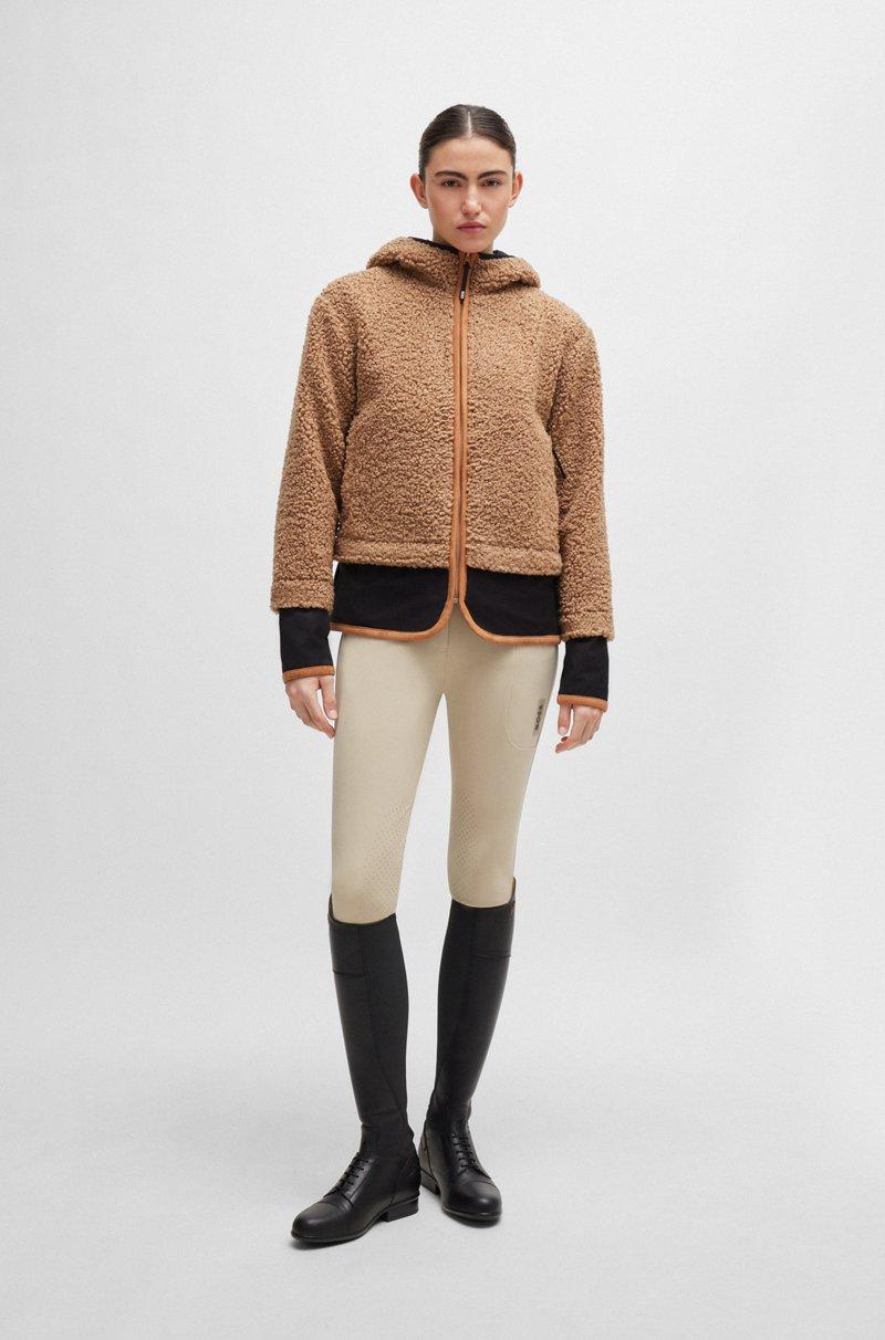 Hugo Boss Bombachos De Talle Alto Para Equitación Con Agarre En Las Rodillas