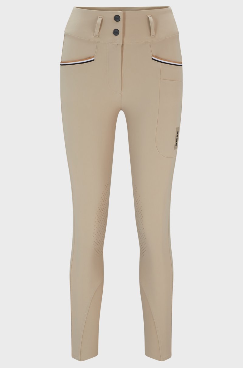 Hugo Boss Bombachos de talle alto para equitación con agarre en las rodillas
