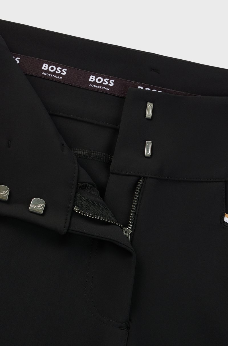 Hugo Boss Bombachos De Talle Alto Para Equitación Con Agarre En Las Rodillas