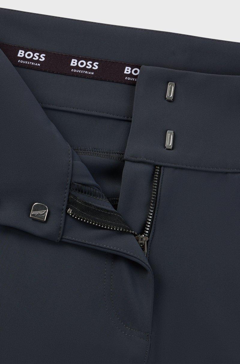 Hugo Boss Bombachos De Talle Alto Para Equitación Con Agarre En Las Rodillas