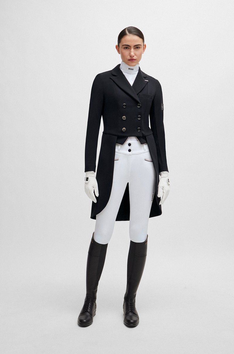 Hugo Boss Bombachos De Talle Alto Para Equitación Con Agarre En Las Rodillas