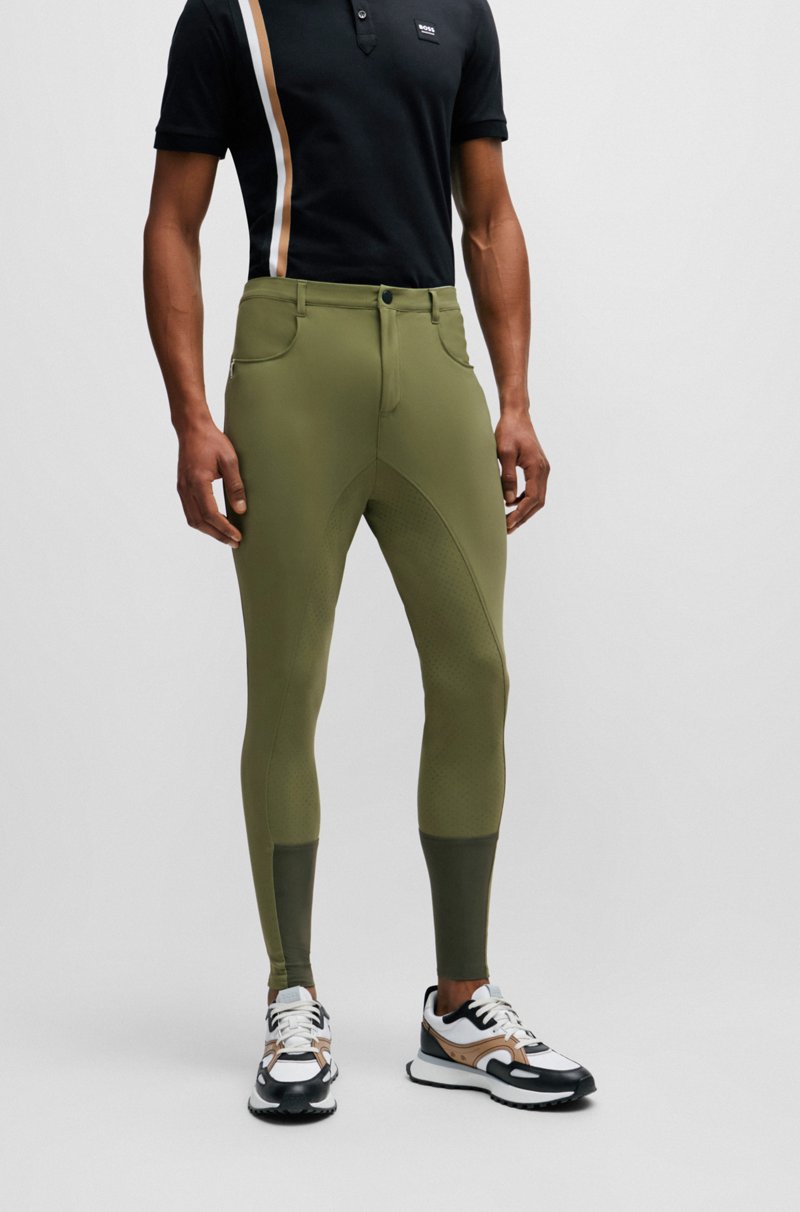 Hugo Boss Bombachos para equitación con agarre completo
