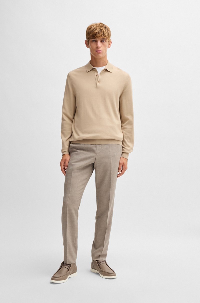 Hugo Boss Botas Safari De Piel Abatanada Con Pala Marcada