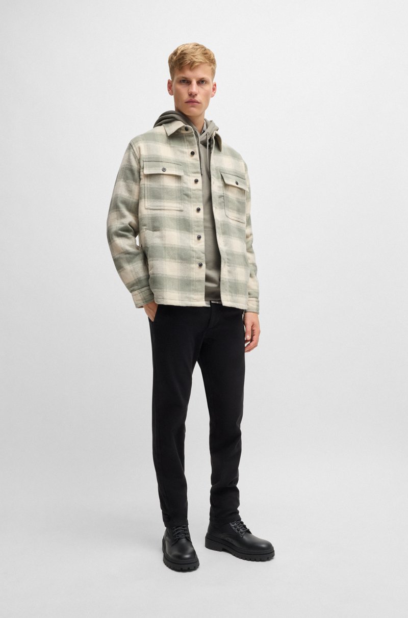 Hugo Boss Botines De Mezcla De Materiales Con Detalle De Mosquetón