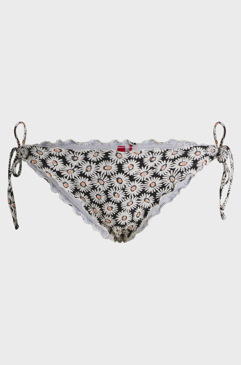 Hugo Boss Braguita De Bikini Con Lazo Lateral Y Ribete De Volantes