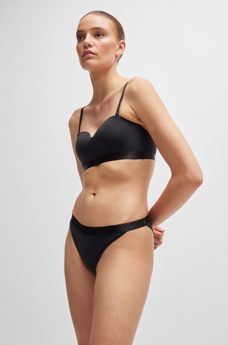 Hugo Boss Braguitas De Algodón Con Logo Característico En La Cintura